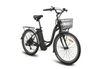 Emmo Vgo B Step-Thru Electric Bike City Commuting Ebike Black Front