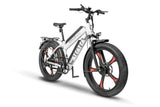 Emmo E-Wild X Electric Fat Bike Dual Motor Dual Battery Ebike White Front