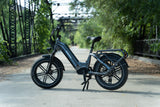 Himiway-Big-Dog-Step-Thru-Cargo-Commuting-E-Bike-Center-Stand