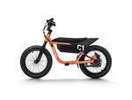 Himiway-C1-E-Bike-for-Kids-Childrens-Toy-Coral-Orange-Left-Side