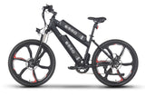 Emmo Monta X2 Electric Mountain Bike Dual Motor E-MTB Ebike Black Side