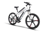 Emmo Monta X2 Electric Mountain Bike Dual Motor E-MTB Ebike White Front Right