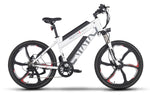 Emmo Monta X2 Electric Mountain Bike Dual Motor E-MTB Ebike White Side