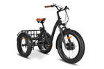 Emmo Trobic C Electric Bike Cargo Tricycle Ebike Fat Tires Black Front