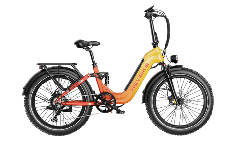 heybike-horizon-full-suspension-folding-ebike-sunset-orange