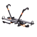 kuat-nv20-nv22g-orange-gray-2-bike-hitch-rack-raised-arms-angle