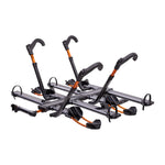 kuat-nv20-nv24g-orange-gray-4-bike-hitch-rack-raised-arms-angle