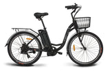 Emmo Vgo B Step-Thru Electric Bike City Commuting Ebike Black Side